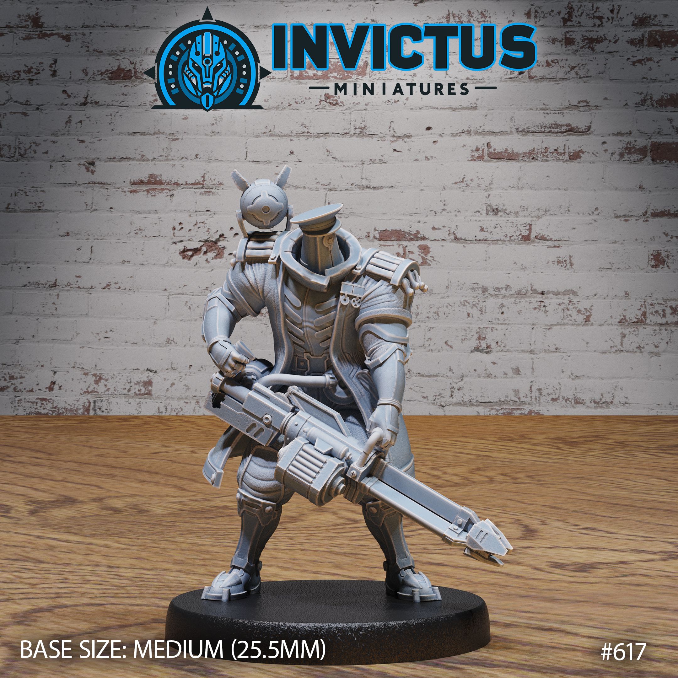 Foreign Robot Hunter Minigun / Steam Servant / Warrior Control Mechanism / Infantry Human Machine / Steampunk Battle Construct / Humanoid Steel Fighter / Automaton Fighter / War Robot / Society Technology Encounter